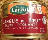 Langue de boeuf, sauce piquante