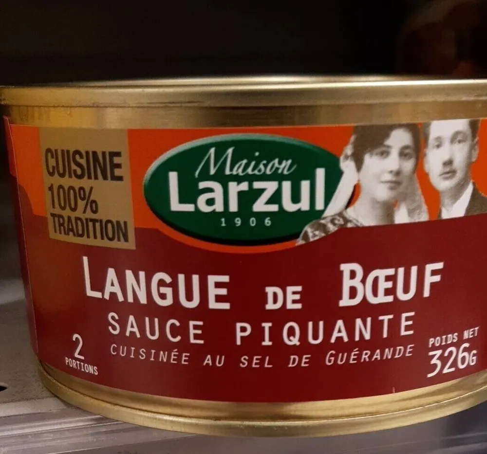 Langue de bœuf sauce piquante