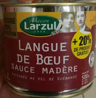 Langue de Boeuf Sauce Madère