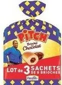 Pitch lot de 3x8 au chocolat