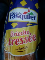 Brioche tressée au levain