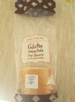 Gâche tranchée pur beurre et à la crème fraîche