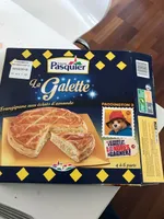 Galette des rois frangipane eclats d'amandes