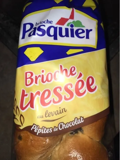 Brioche tressée pépites de chocolat