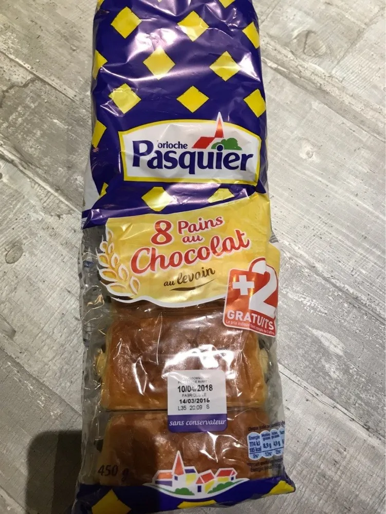 Pains au chocolat