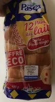12 pains au lait - touche de fruits rouges