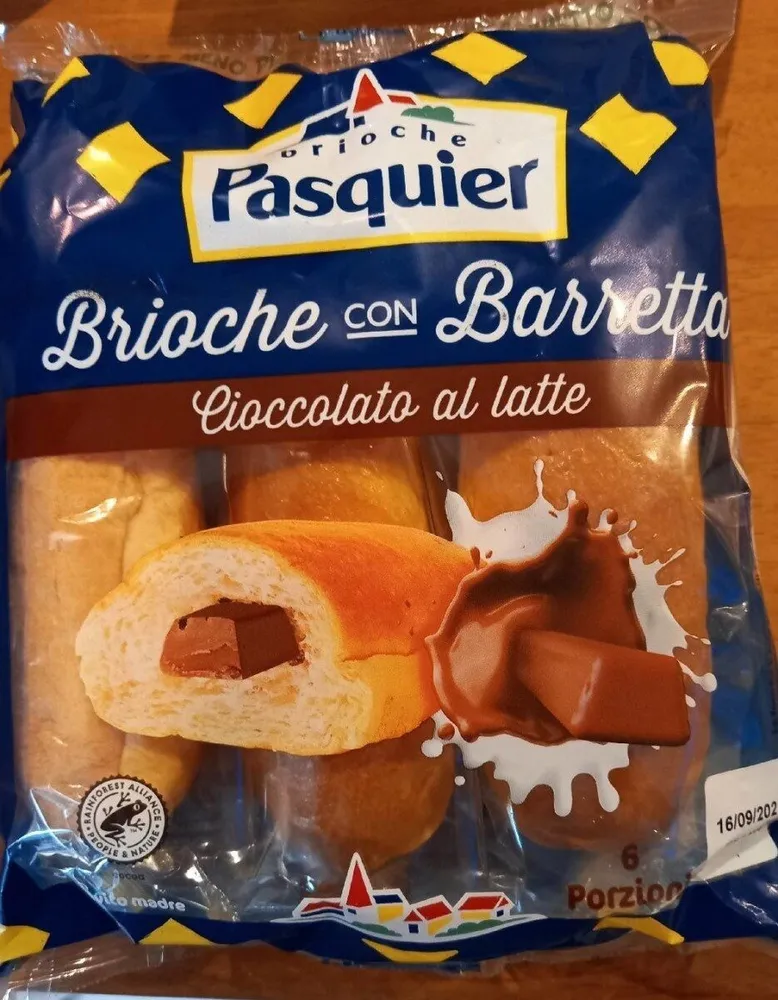Brioche con barretta