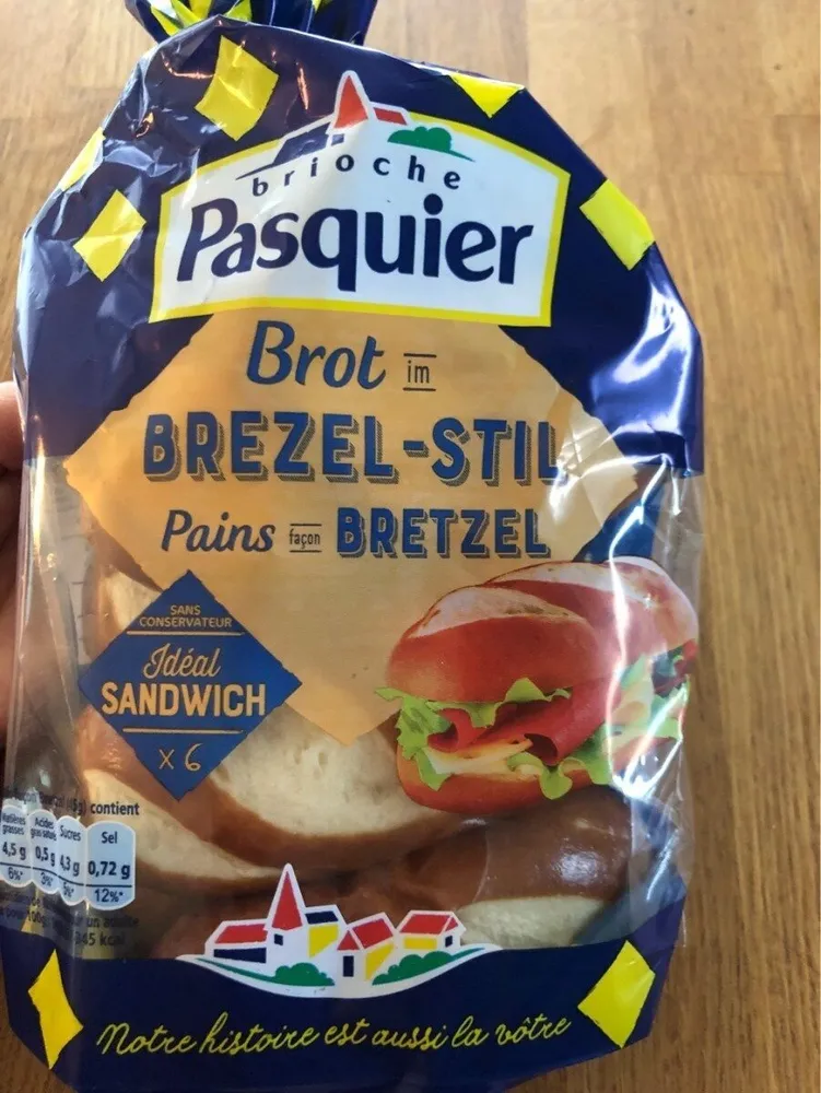 Pains façon bretzel