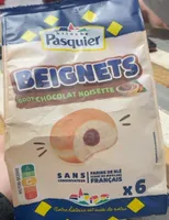 Beignet chocolat noisette x 6