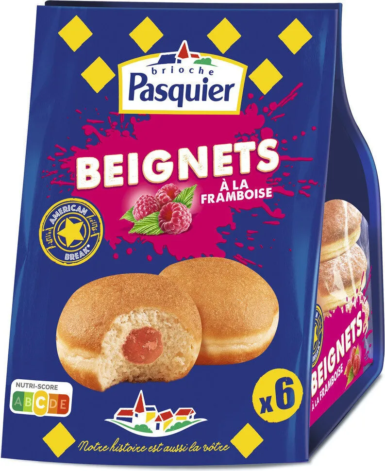Beignets à la framboise