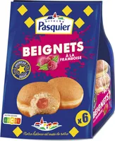 Beignets à la framboise