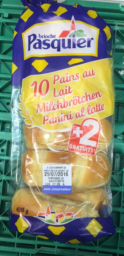 Pain au lait - 420 g - Brioche Pasquier