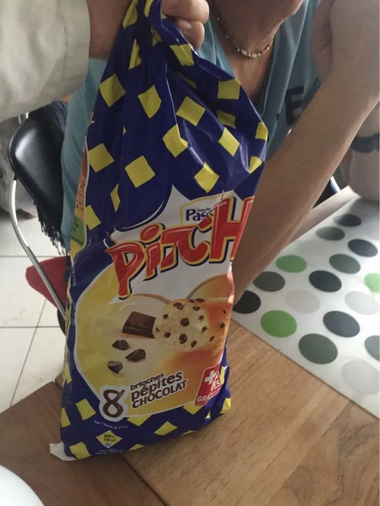 Brioche Pitch Pepite choco x8