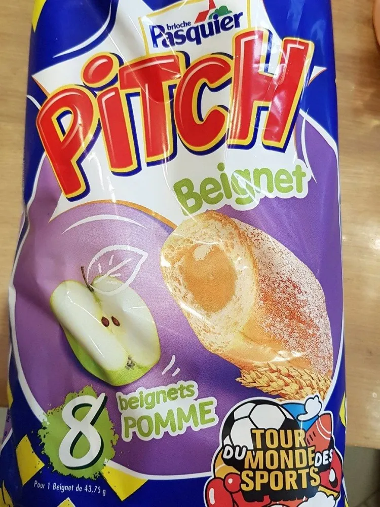 Pitch beignet pomme