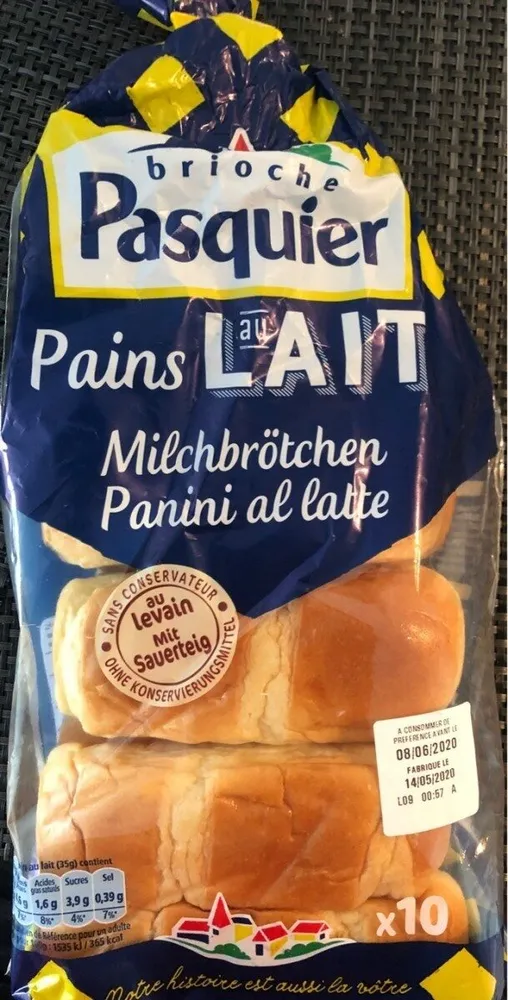 Pains au lait
