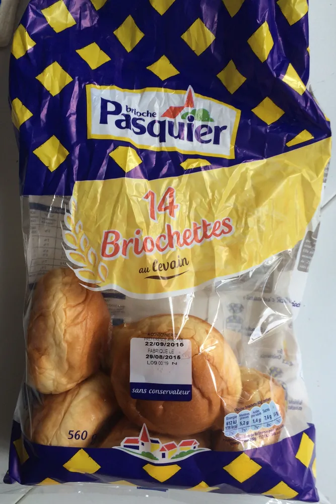 briochettes au levain pasquier