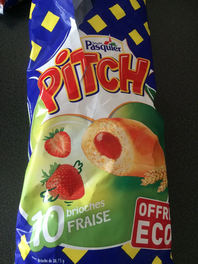 Pitch a la confiture de fraise
