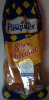 Pains au Chocolat (x 8) au levain 360 g - Brioche Pasquier