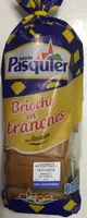 Brioche en tranches au levain