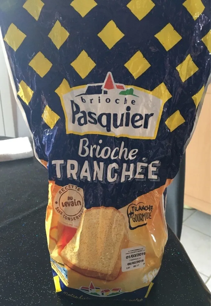 Brioche tranchée