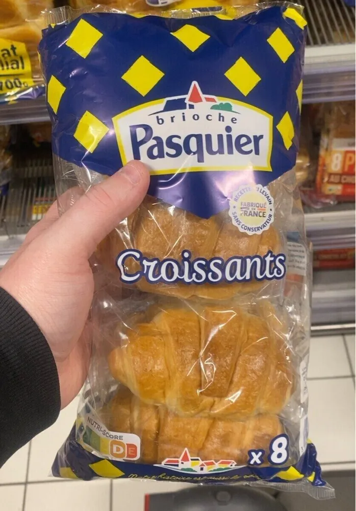 Croissants au levain