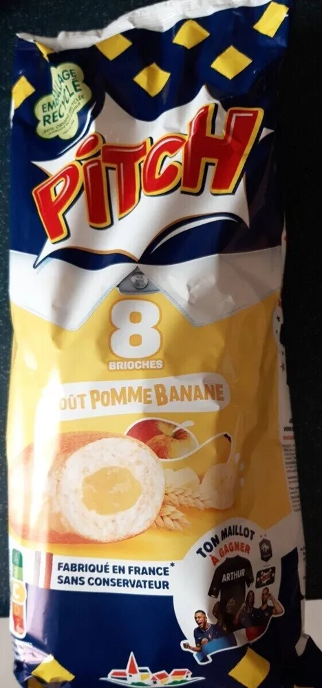 Pitch goût pomme banane