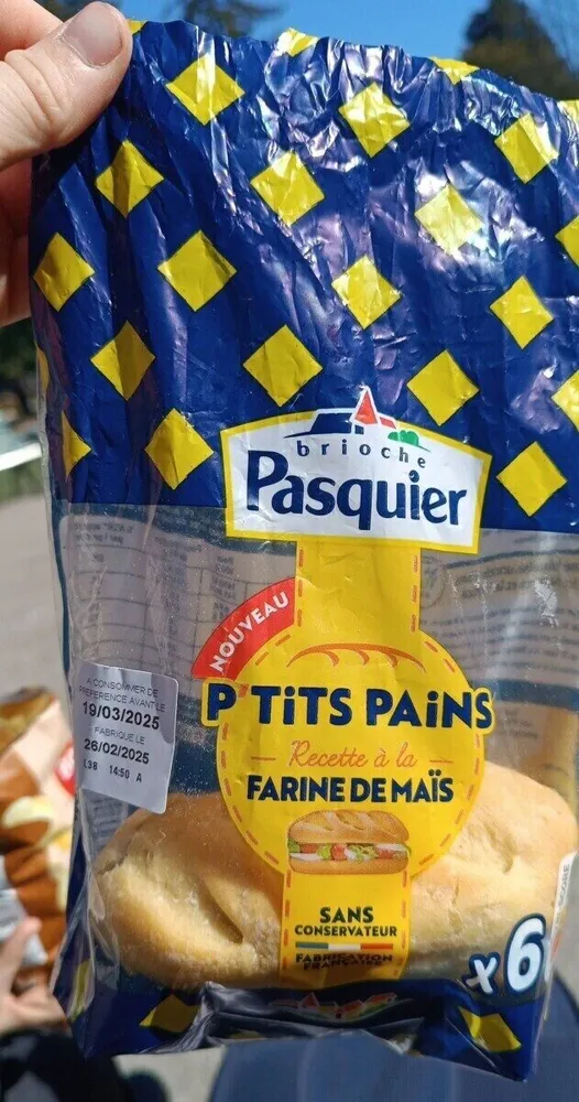 P'tits pains à la farine de maïs