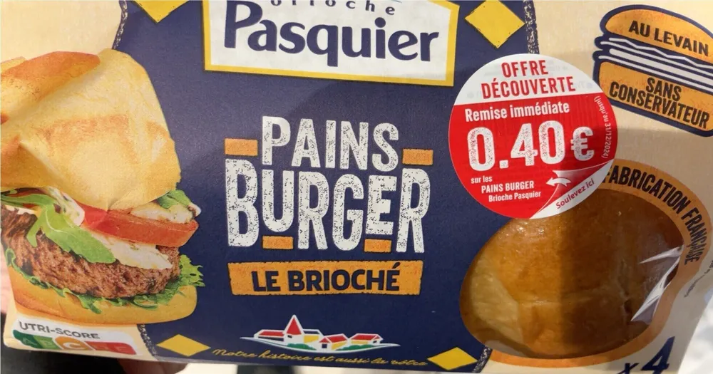 Pain burger le brioche