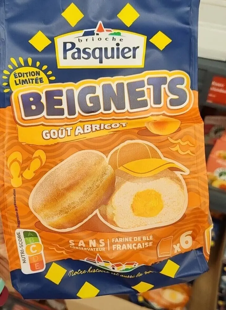 Beignets goût abricot