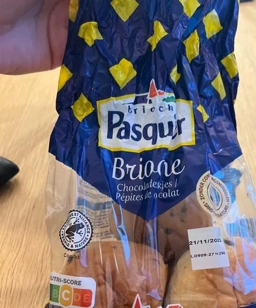 Brioche pépites de chocolat