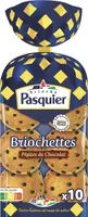 Brioches aux pépites de chocolat