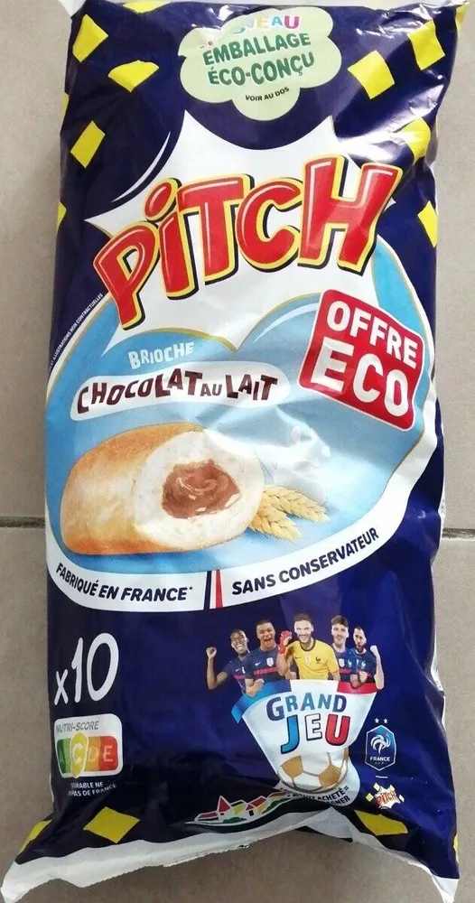 Pitch chocolat au lait