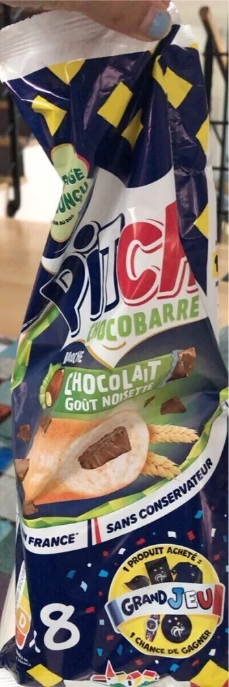 Brioche Choco barre goût noisette
