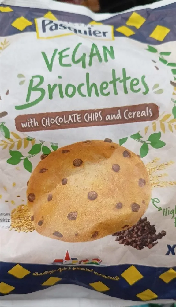 Vegan briochettes