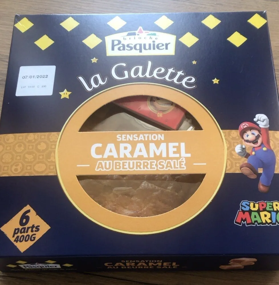 Galette caramel beurre salé