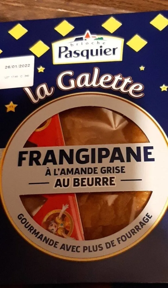 La Galette Frangipane à l'amande grise