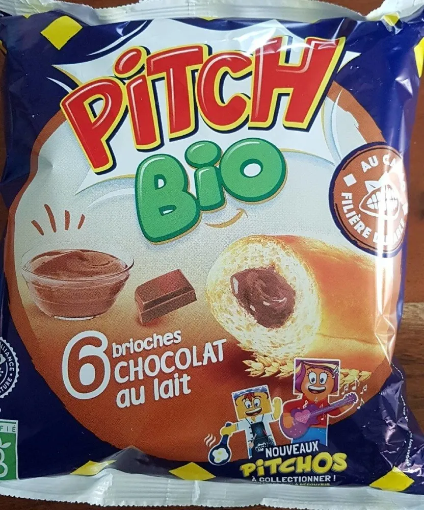 Pitch Bio - Brioche fourrée au chocolat au lait