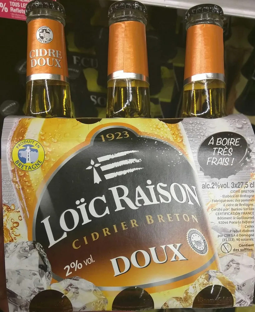 Cidre Breton Doux