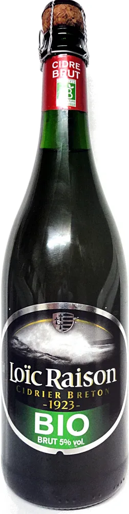 Cidre Breton Bio brut