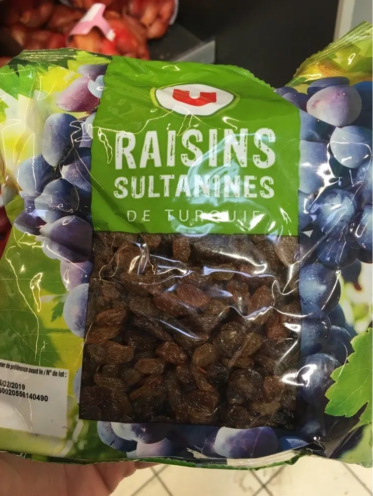 Raisins sultanés