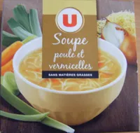Soupe poule et vermicelles