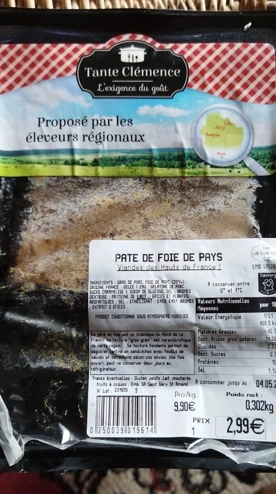 Pâté de foie de pays