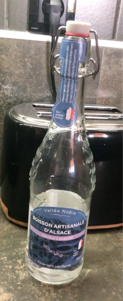 Boisson artisanale d’Alsace saveur Lavande