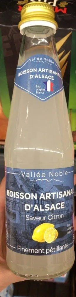 Boisson artisanale d’alsace citron