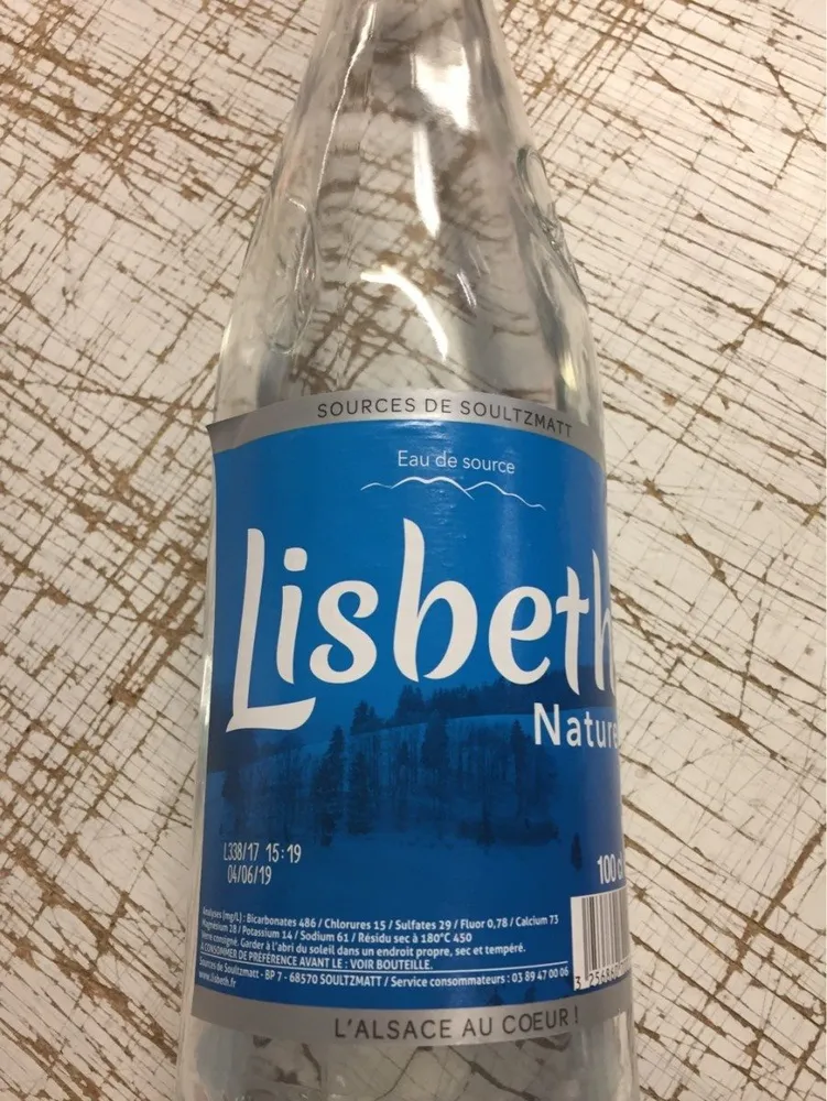 Eau de source