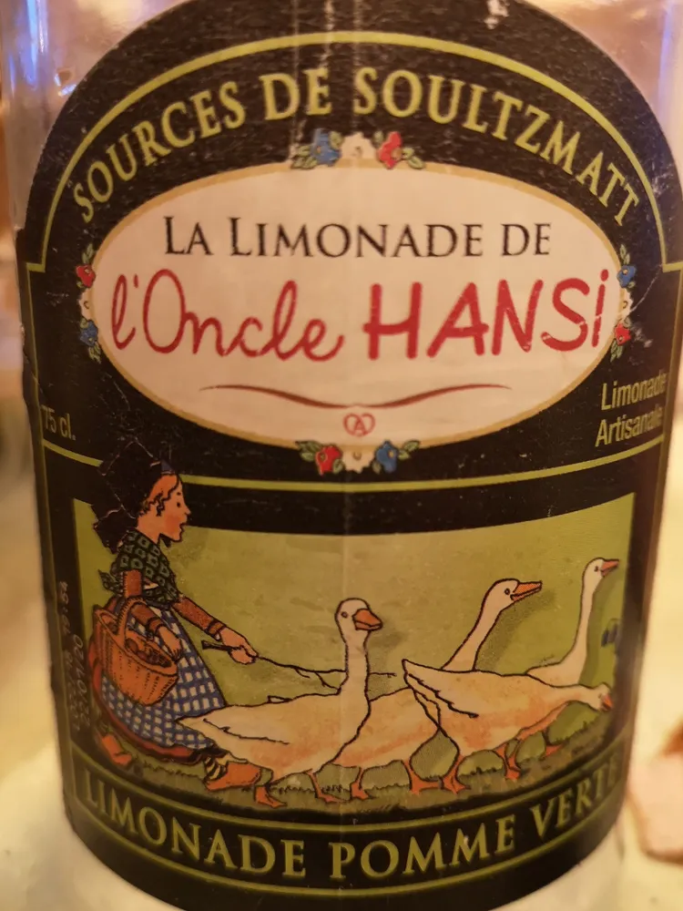 Oncle Hansi Sprudelnde Pomme Verte Apfel Limonade 0,75 Liter