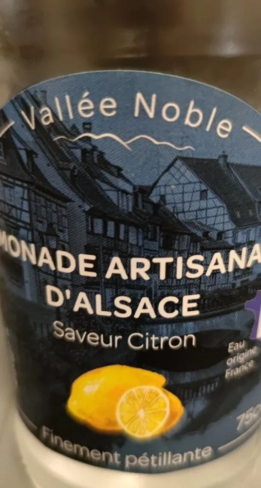 Limonade artisanale d'Alsace