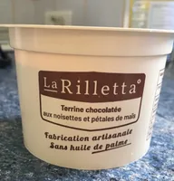 Terrine chocolatée aux noisettes et pétales de maïs