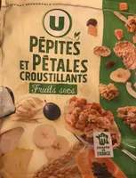 Pepites et pétales fruits secs