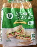 Pain de mie Grandes tranches aux cereales